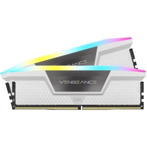 Corsair Vengeance RGB, DDR5-6200, CL36 - 32GB Dual Kit, White