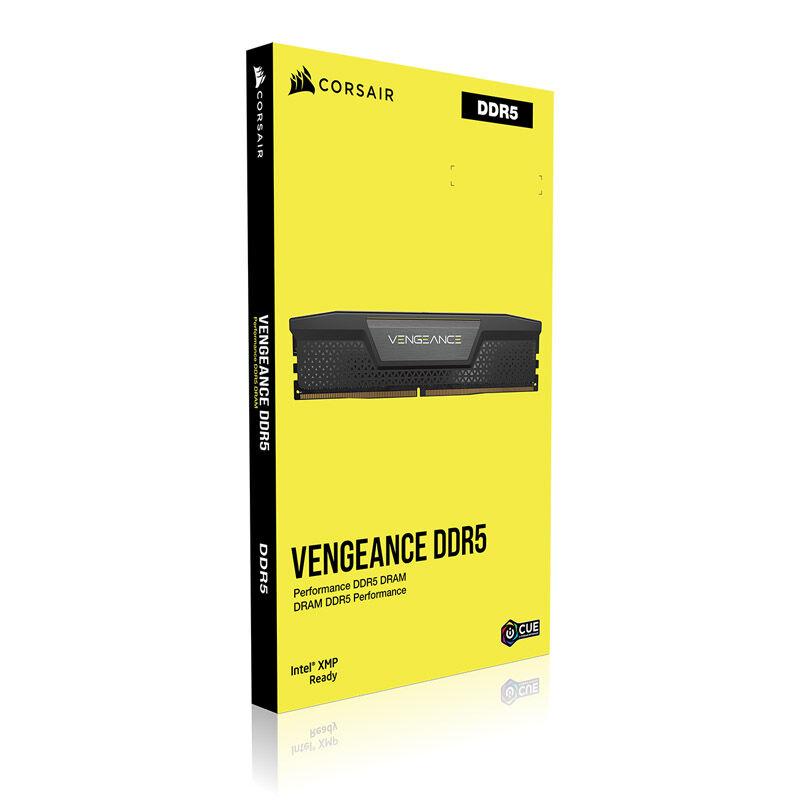 Corsair Vengeance, DDR5-7200, XMP 3.0, CL34 - 32GB Dual Kit, Black