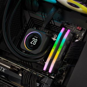 Corsair Vengeance RGB, DDR5-6000, CL36, XMP 3.0 - 32GB dual kit, black