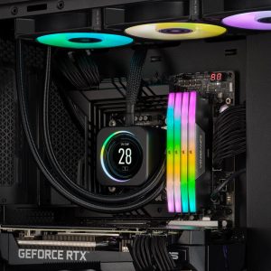 Corsair Vengeance RGB, DDR5-6000, CL36, XMP 3.0 - 32GB dual kit, black