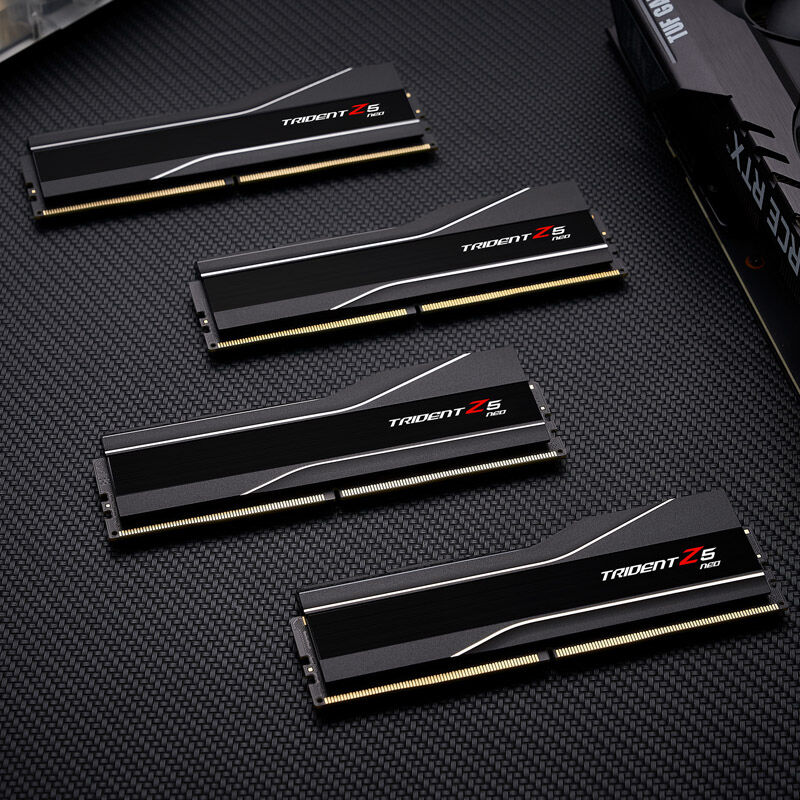 G.Skill Trident Z5 Neo, DDR5-6000, CL32, AMD EXPO - 32GB Dual Kit, Black