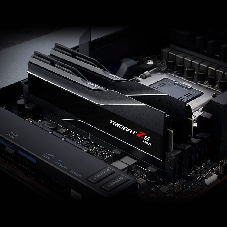 G.Skill Trident Z5 Neo, DDR5-6000, CL32, AMD EXPO - 32GB Dual Kit, Black