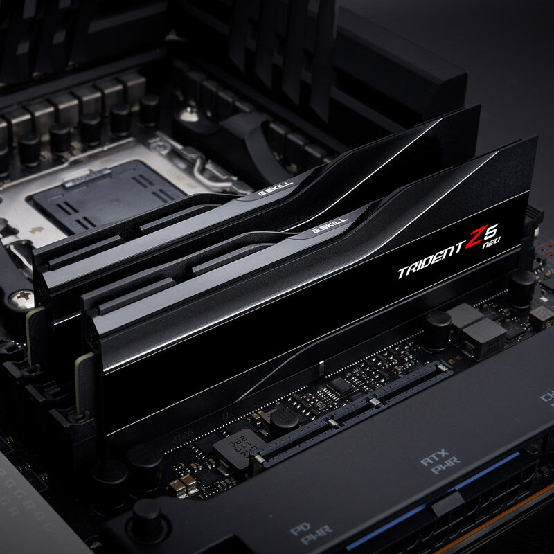 G.Skill Trident Z5 Neo, DDR5-6000, CL32, AMD EXPO - 32GB Dual Kit, Black