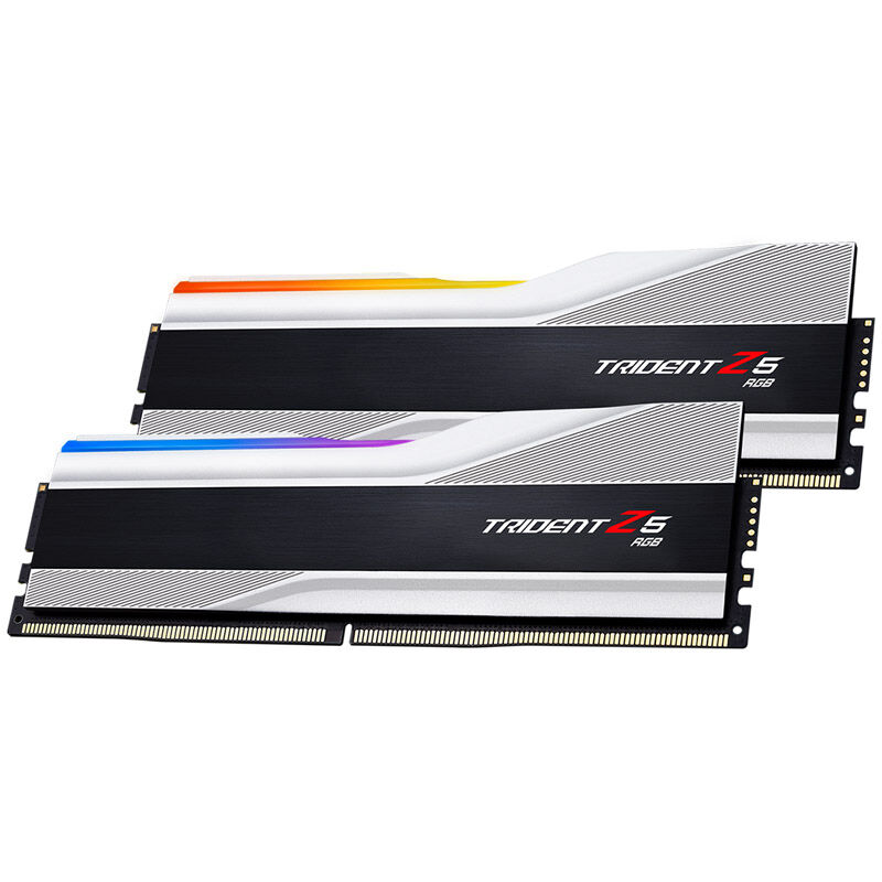 G.Skill Trident Z5 RGB, DDR5-7600, CL36, XMP 3.0 - 32GB Dual Kit, Silver