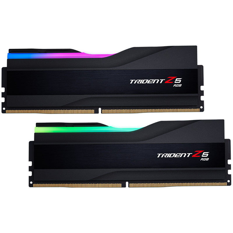 G.Skill Trident Z5 RGB, DDR5-6000, CL32, XMP 3.0 - 64GB Dual Kit, Black : image 3