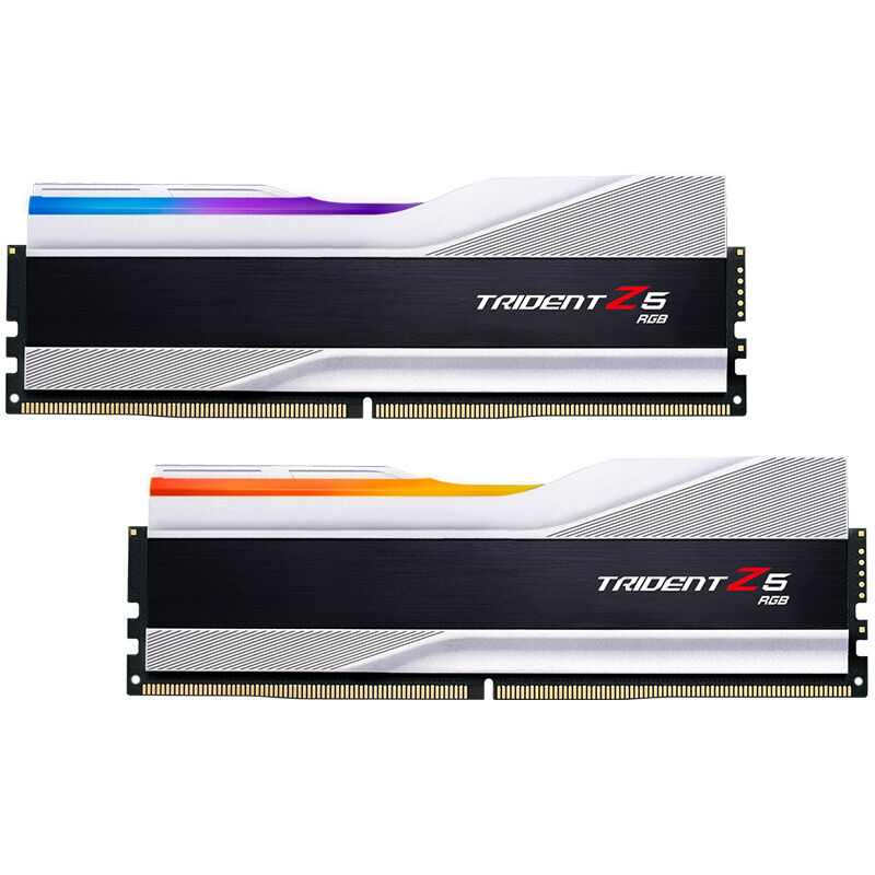 G.Skill Trident Z5 RGB, DDR5-6000, CL32, XMP 3.0 - 64GB Dual Kit, Silver