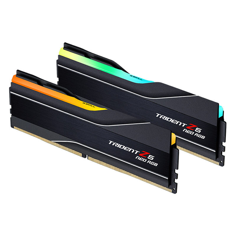G.Skill Trident Z5 Neo RGB, DDR5-6000, CL30, AMD EXPO - 64GB Dual Kit, Black