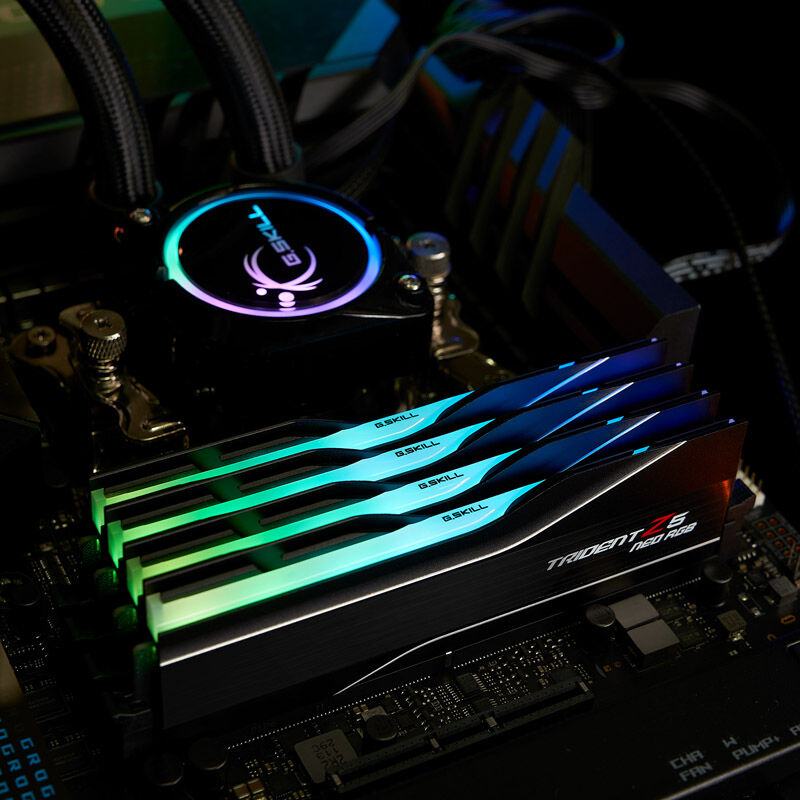 G.Skill Trident Z5 Neo RGB, DDR5-6000, CL30, AMD EXPO - 64GB Dual Kit, Black