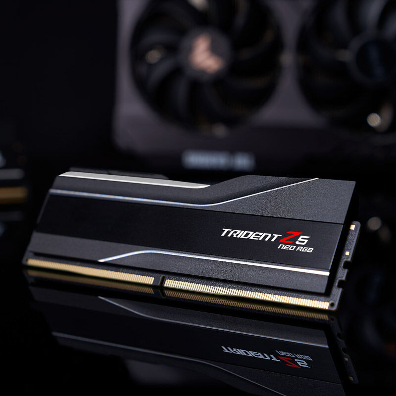 G.Skill Trident Z5 Neo RGB, DDR5-6000, CL30, AMD EXPO - 64GB Dual Kit, Black