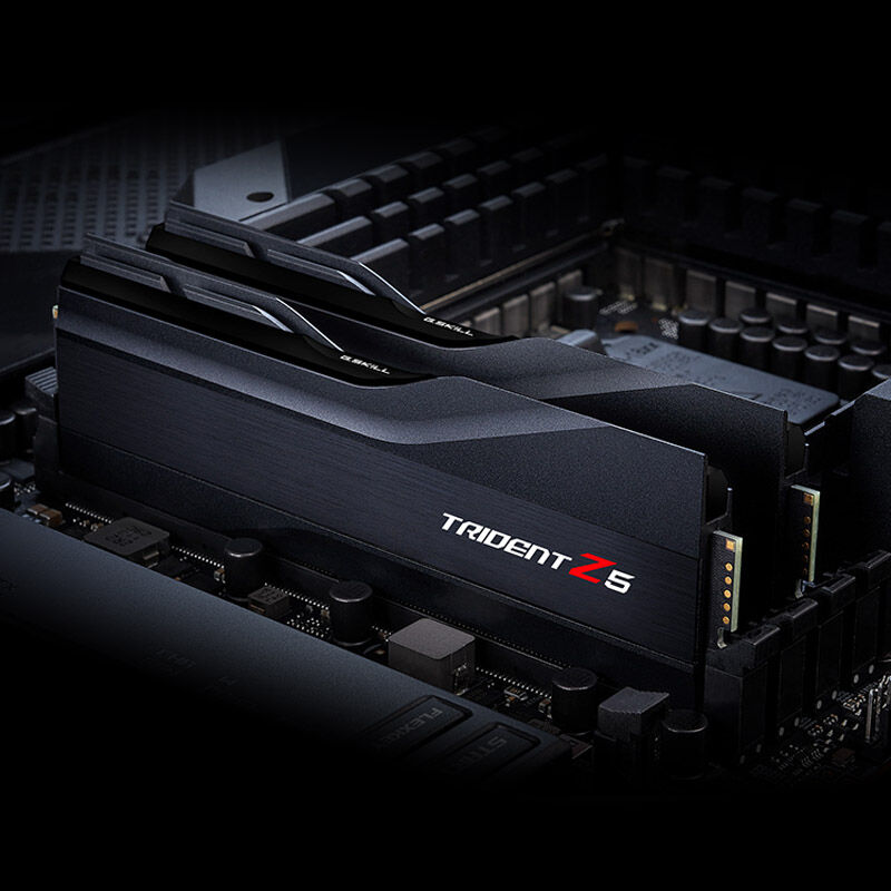 G.Skill Trident Z5, DDR5-6000, CL30, XMP 3.0 - 64GB Dual Kit, Black