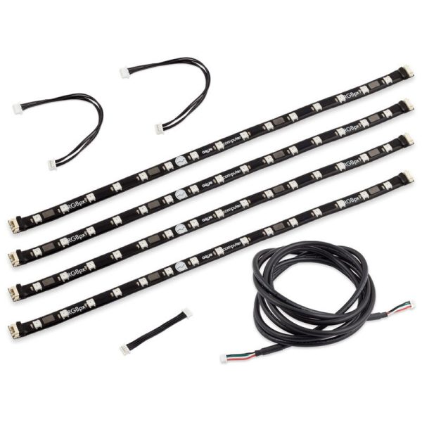 Aqua Computer RGBpx lighting set for monitors, 60 addressable LEDs