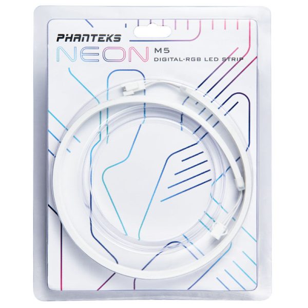 PHANTEKS Neon digital RGB LED strip – 55 cm, white