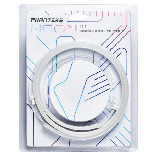 PHANTEKS Neon Digital RGB LED Strip – 1 m, white