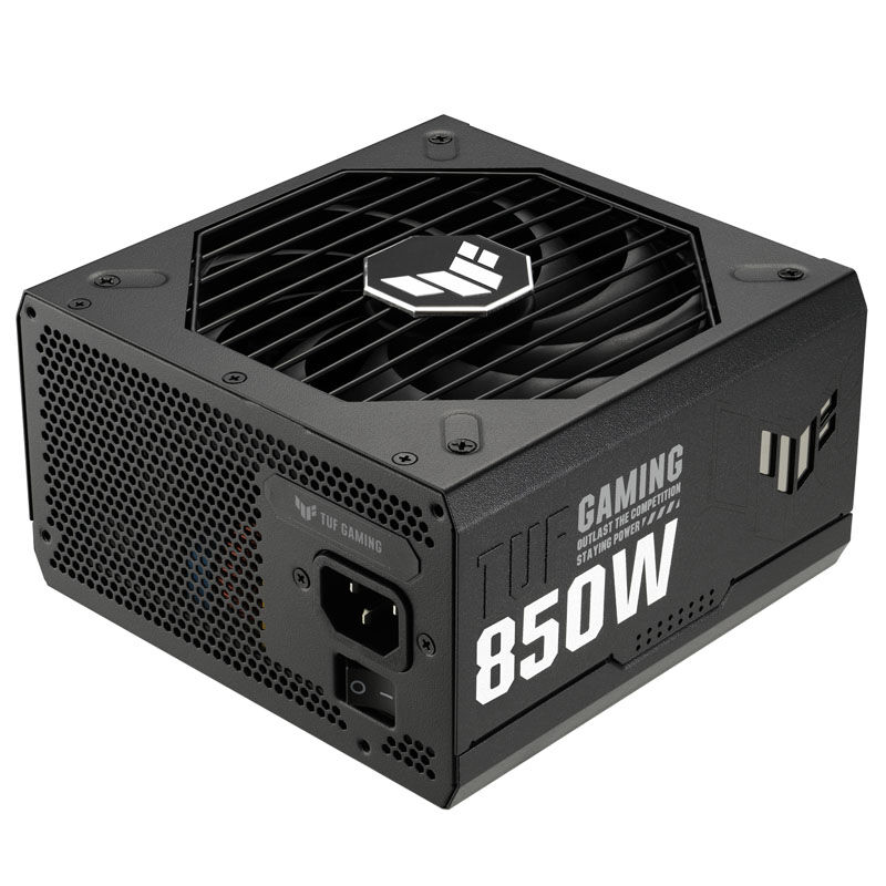 ASUS TUF Gaming 850W Gold 80 PLUS Gold power supply, modular - 850 watts