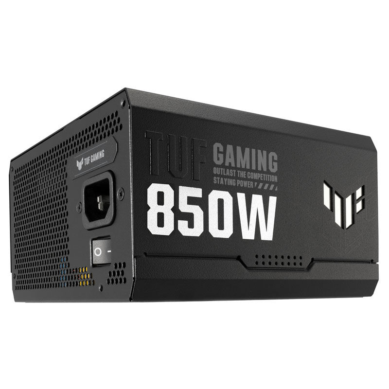 ASUS TUF Gaming 850W Gold 80 PLUS Gold power supply, modular - 850 watts