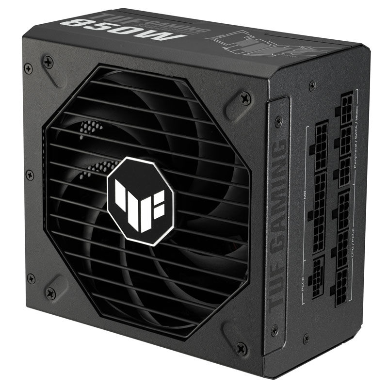 ASUS TUF Gaming 850W Gold 80 PLUS Gold power supply, modular - 850 watts