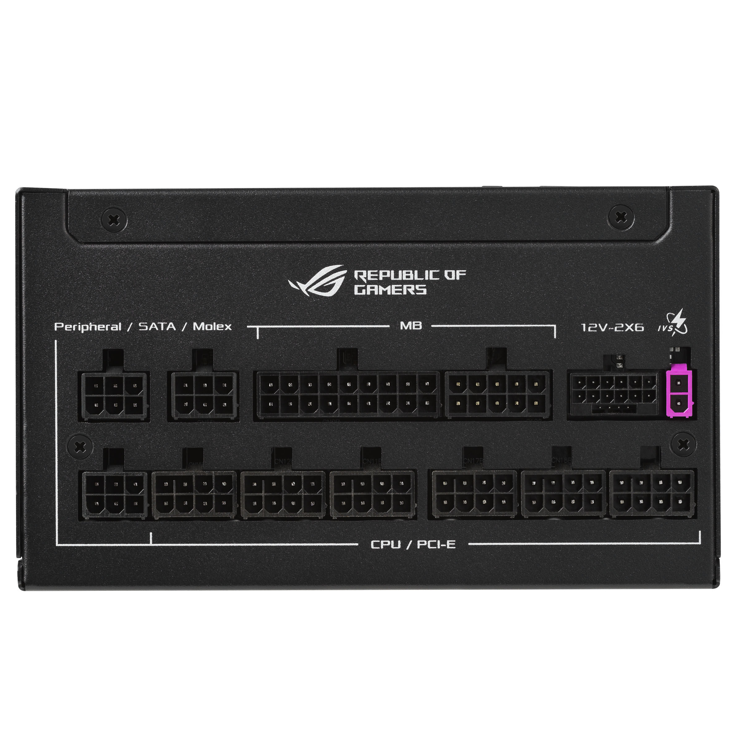 ASUS ROG Strix 1000 Platinum power supply, 80 PLUS Platinum, modular, PCIe 5.1 - 1,000 watts
