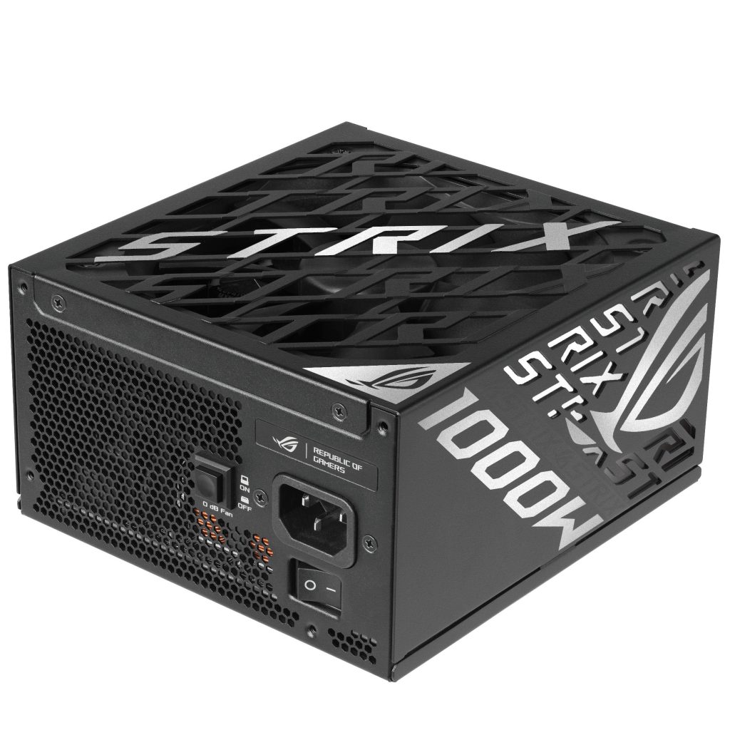 ASUS ROG Strix 1000 Platinum power supply, 80 PLUS Platinum, modular, PCIe 5.1 - 1,000 watts