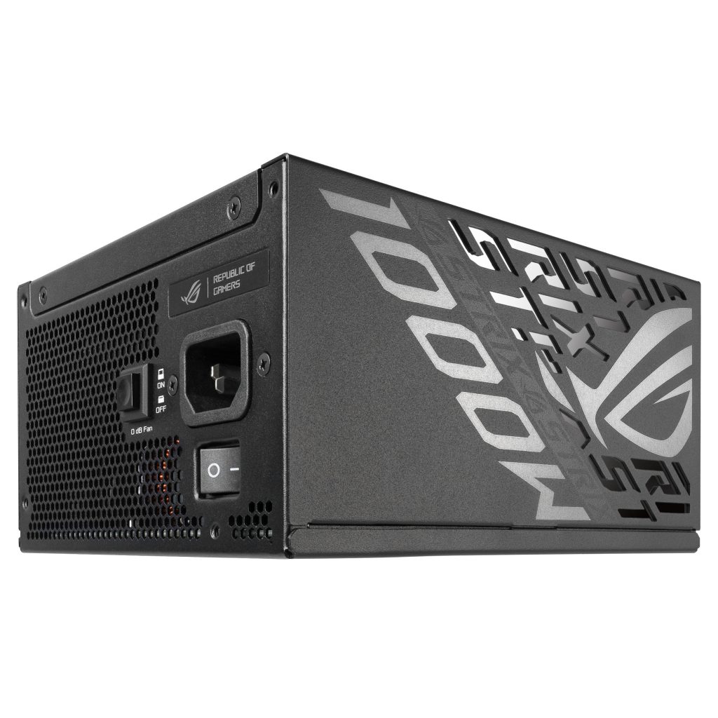 ASUS ROG Strix 1000 Platinum power supply, 80 PLUS Platinum, modular, PCIe 5.1 - 1,000 watts