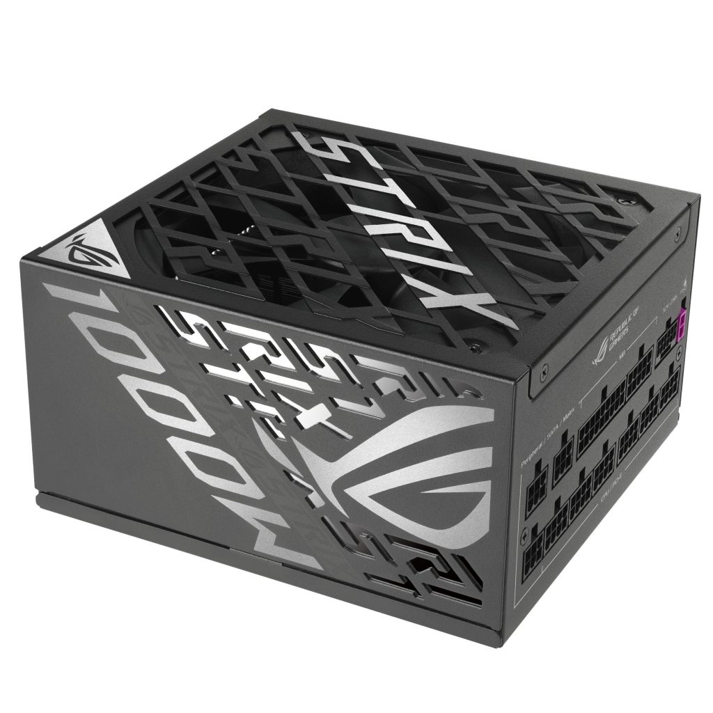 ASUS ROG Strix 1000 Platinum power supply, 80 PLUS Platinum, modular, PCIe 5.1 - 1,000 watts