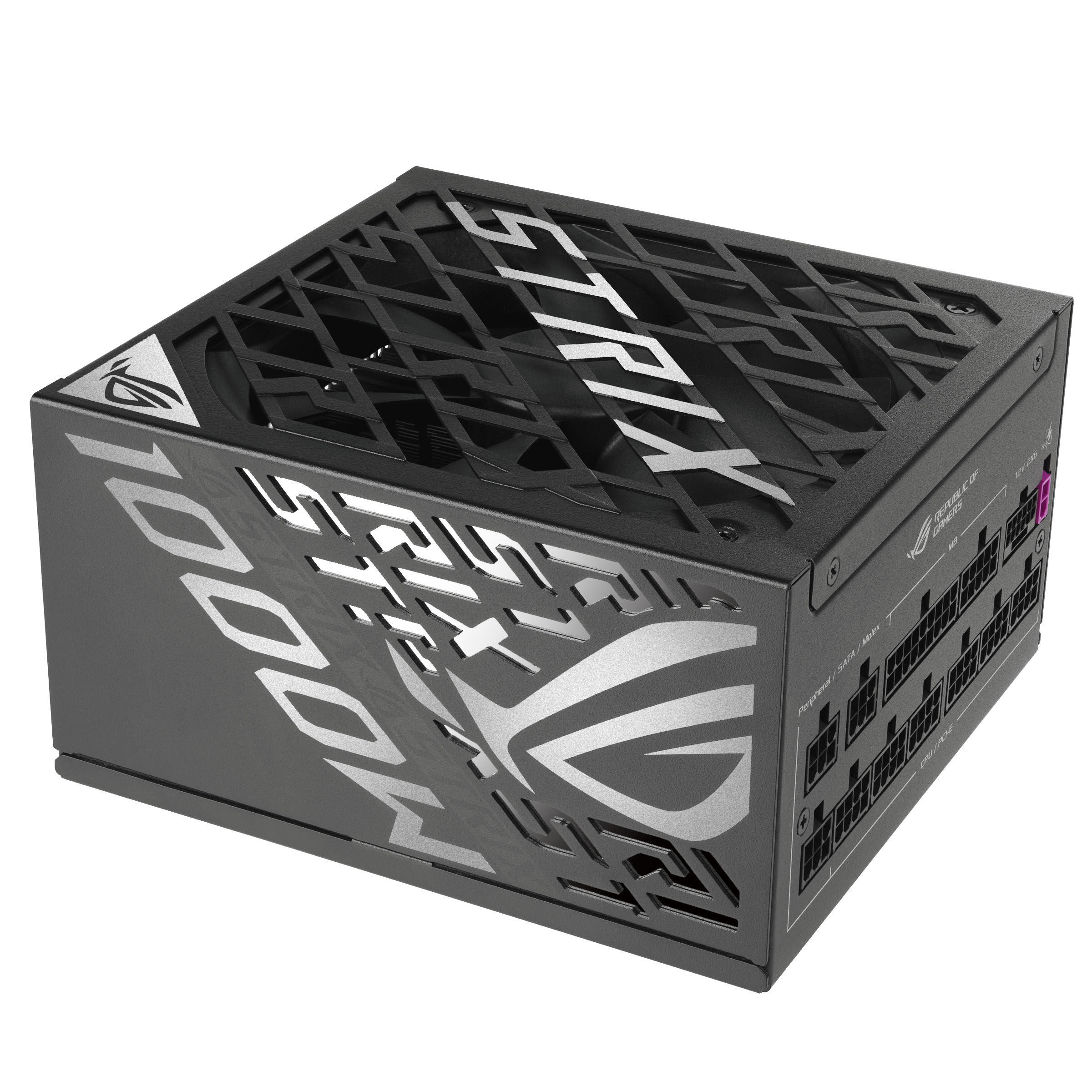 ASUS ROG Strix 1000 Platinum power supply, 80 PLUS Platinum, modular, PCIe 5.1 - 1,000 watts