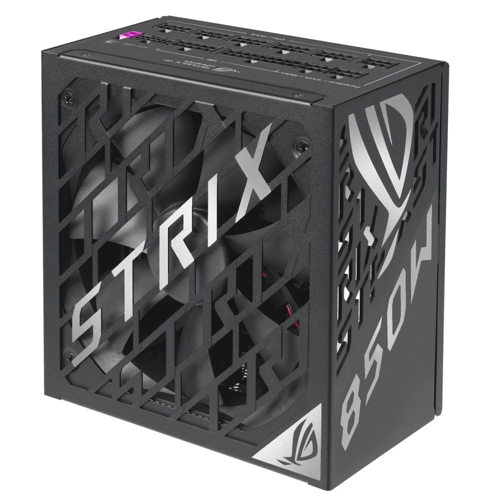 ASUS ROG Strix 850 Platinum power supply, 80 PLUS Platinum, modular, PCIe 5.1 - 850 watts