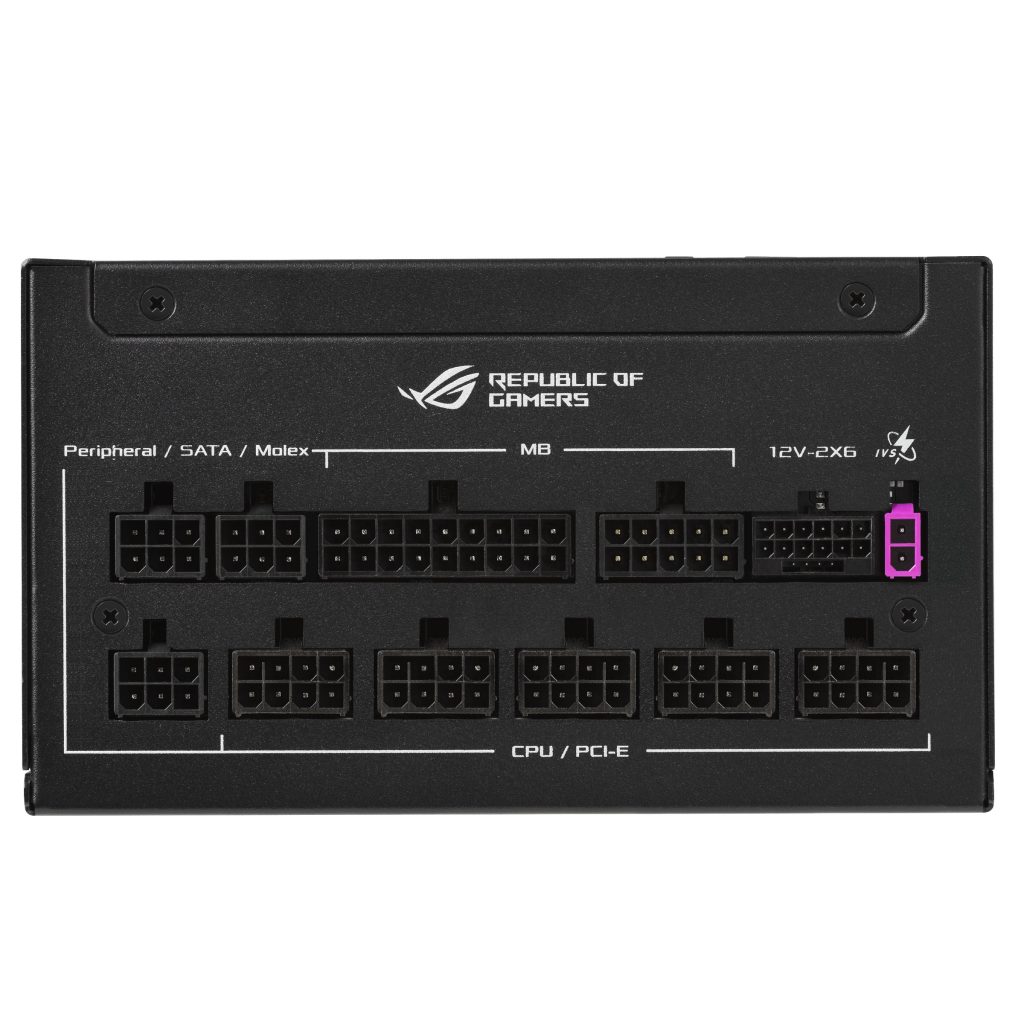 ASUS ROG Strix 850 Platinum power supply, 80 PLUS Platinum, modular, PCIe 5.1 - 850 watts