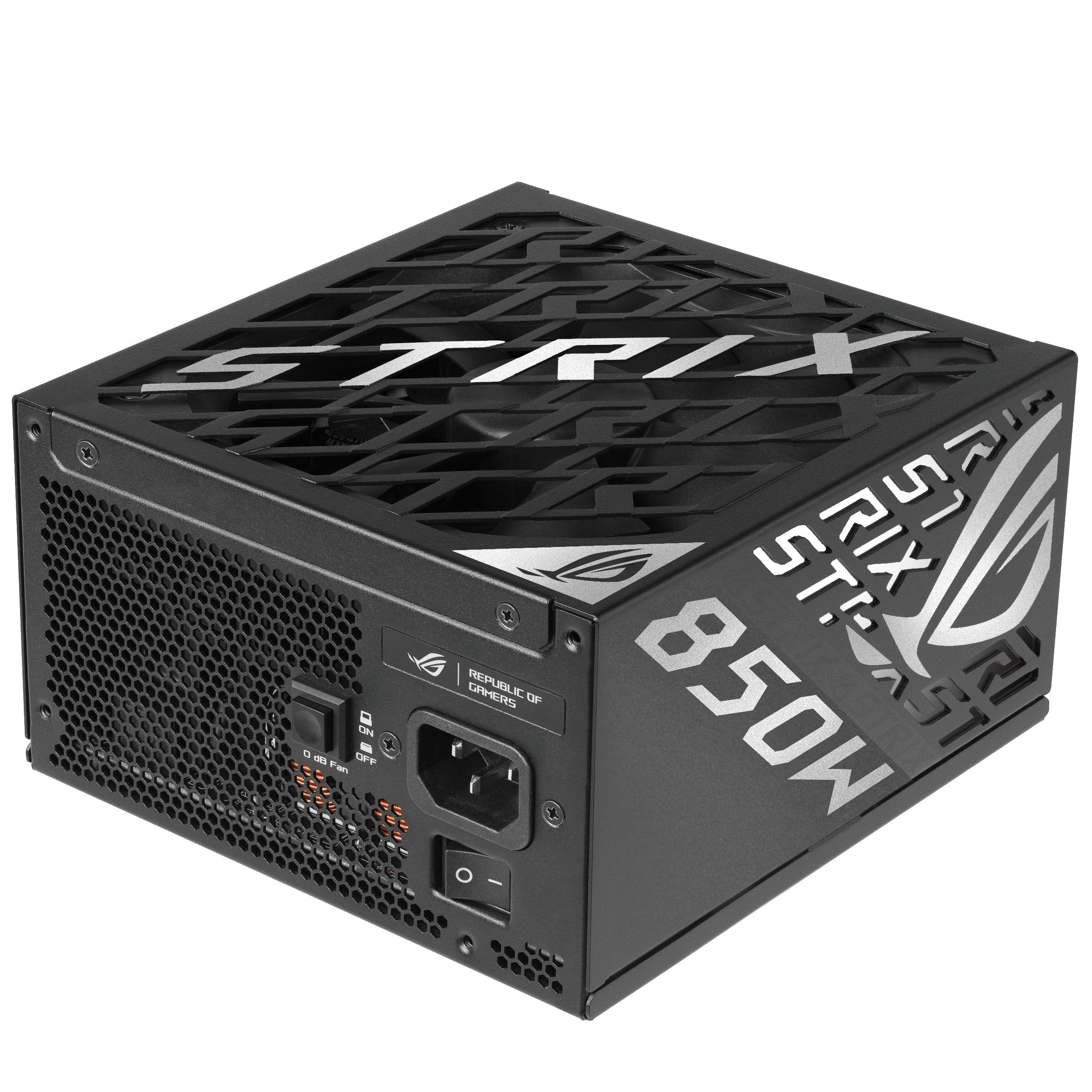 ASUS ROG Strix 850 Platinum power supply, 80 PLUS Platinum, modular, PCIe 5.1 - 850 watts