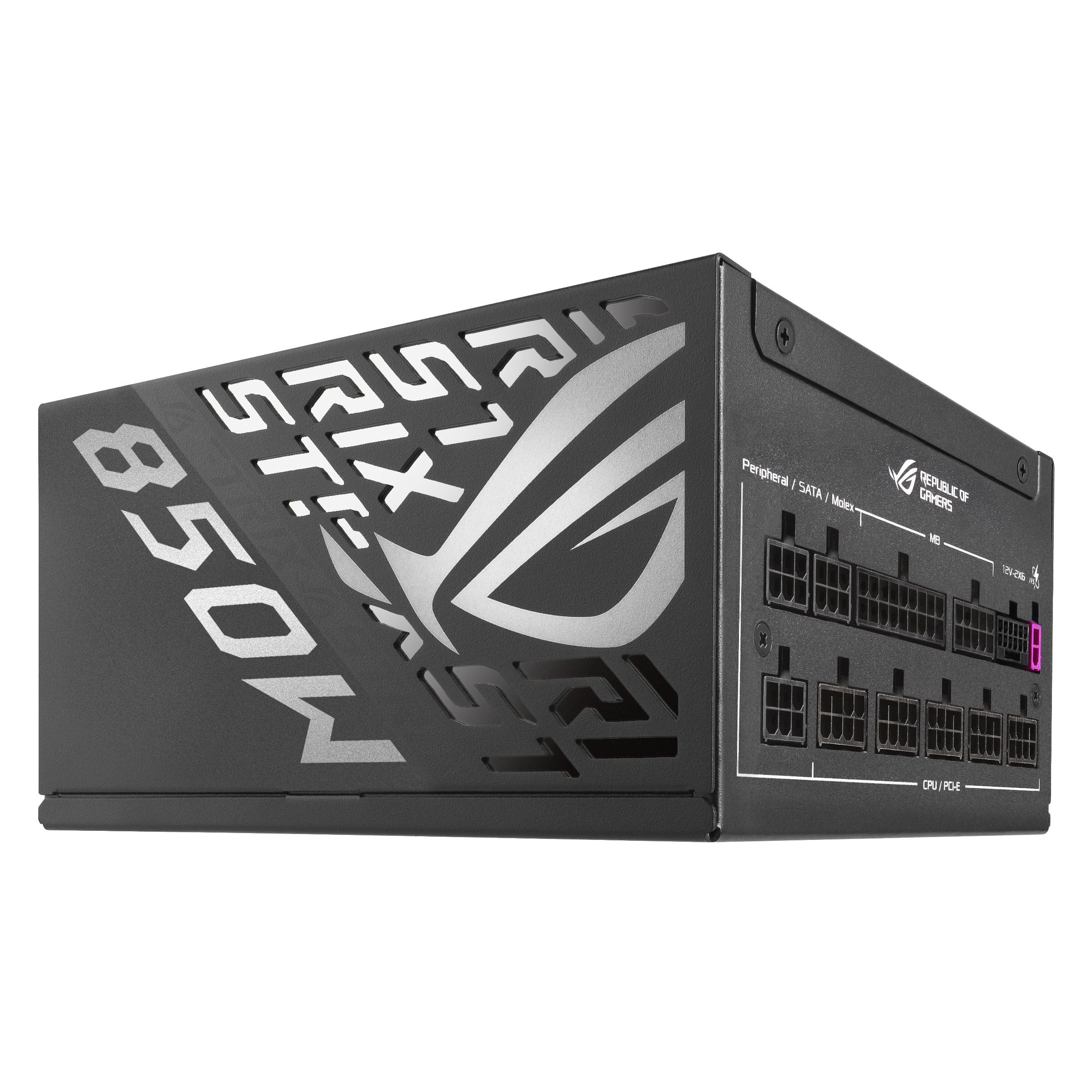 ASUS ROG Strix 850 Platinum power supply, 80 PLUS Platinum, modular, PCIe 5.1 - 850 watts