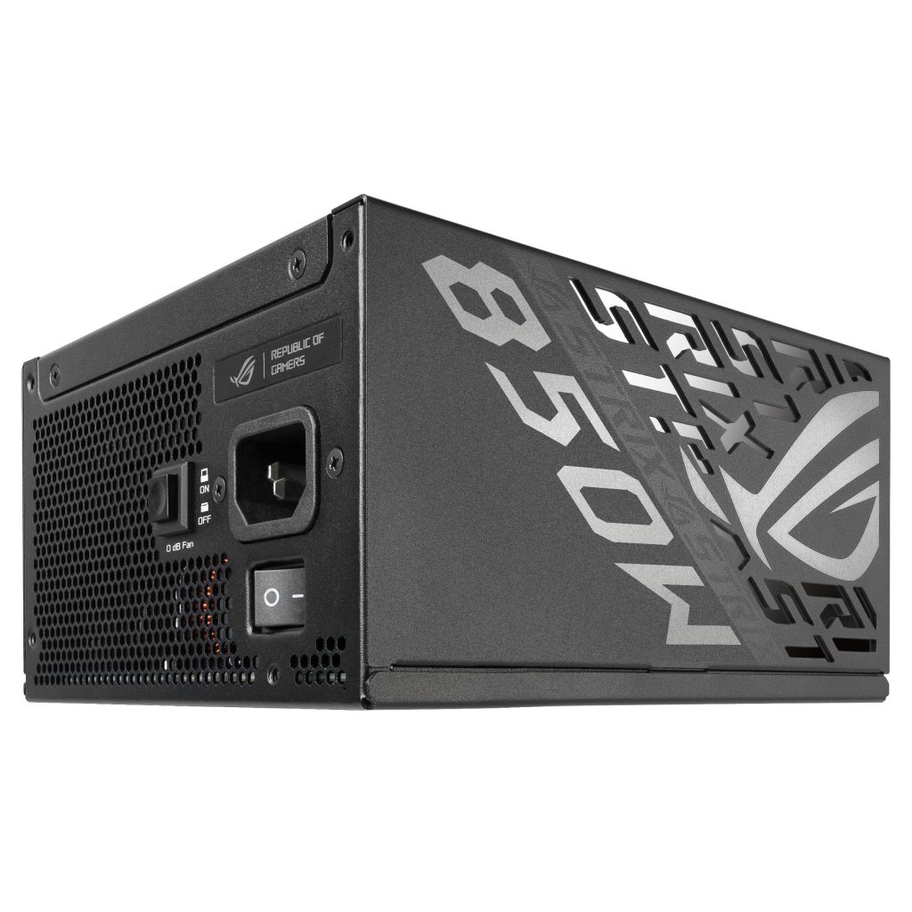 ASUS ROG Strix 850 Platinum power supply, 80 PLUS Platinum, modular, PCIe 5.1 - 850 watts