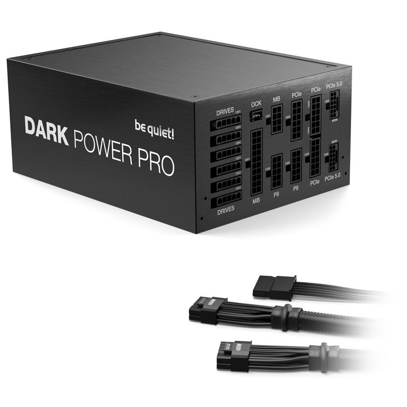 be quiet! Dark Power Pro 13 power supply 80 PLUS Titanium, ATX 3.0, PCIe 5.0 - 1600 watts : image 5