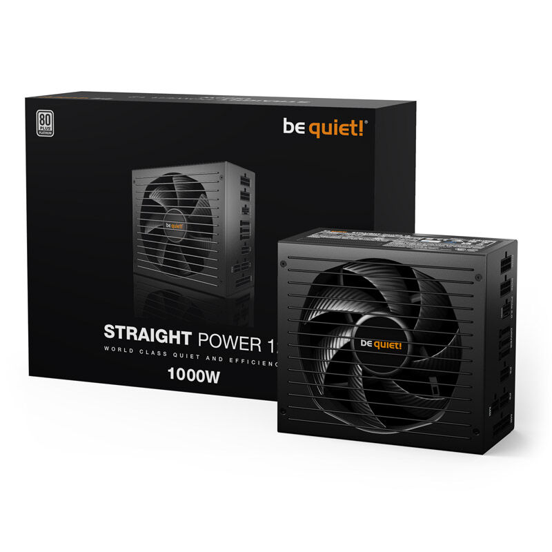 be quiet! Straight Power 12 power supply 80 PLUS Platinum, ATX 3.0, PCIe 5.0 - 1000 watts