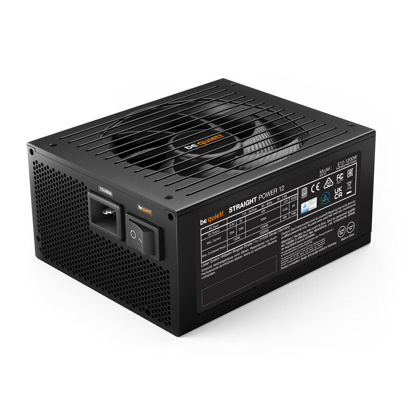 be quiet! Straight Power 12 power supply 80 PLUS Platinum, ATX 3.0, PCIe 5.0 - 1200 watts : image 1