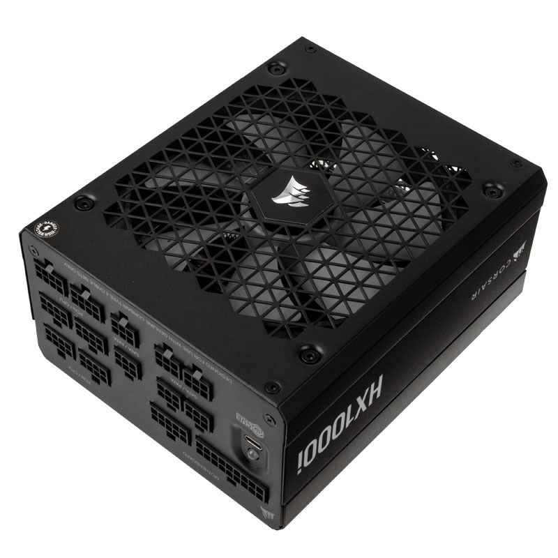 corsair HXi Series (2023) HX1000i power supply 80 PLUS Platinum, modular - 1000 Watt, black
