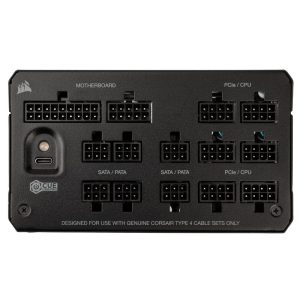 corsair HXi Series (2023) HX1000i power supply 80 PLUS Platinum, modular - 1000 Watt, black