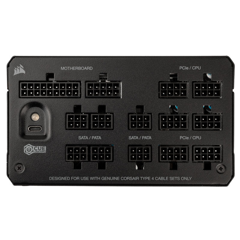 corsair HXi Series (2023) HX1000i power supply 80 PLUS Platinum, modular - 1000 Watt, black