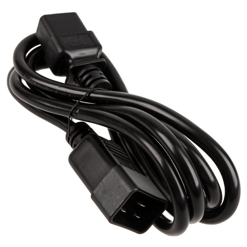 Kolink premium cold device cable extension C20 to C19 - 1.8m