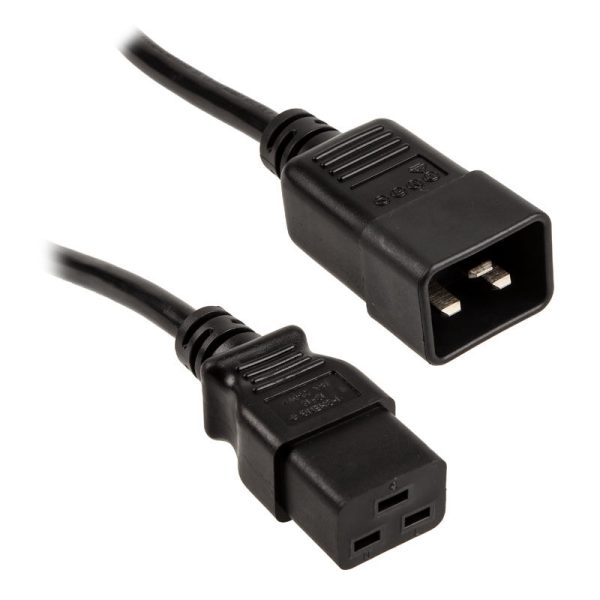Kolink premium cold device cable extension C20 to C19 – 1.8m