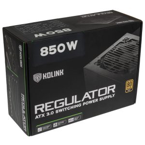 Kolink Regulator 80 PLUS Gold power supply, ATX 3.0, PCIe 5.0, modular - 850 watts
