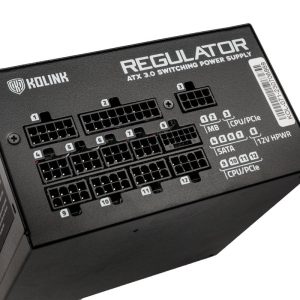 Kolink Regulator 80 PLUS Gold power supply, ATX 3.0, PCIe 5.0, modular - 1000 watts