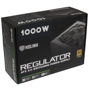 Kolink Regulator 80 PLUS Gold power supply, ATX 3.0, PCIe 5.0, modular - 1000 watts