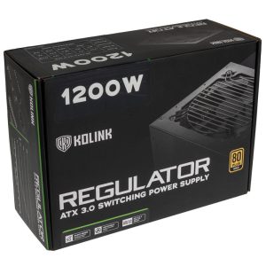 Kolink Regulator 80 PLUS Gold power supply, ATX 3.0, PCIe 5.0, modular - 1200 watts
