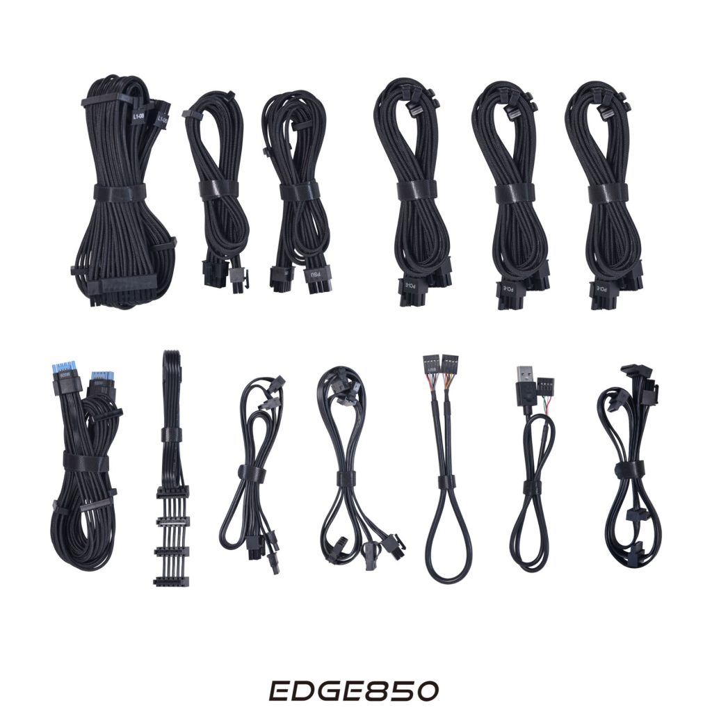 Lian Li EDGE EG0850 80 PLUS Platinum power supply, PCIe 5.1, ATX 3.1 - 850 Watt, black
