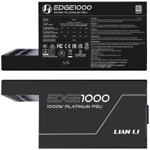Lian Li EDGE EG1000 80 PLUS Platinum power supply, PCIe 5.1, ATX 3.1 - 1000 Watt, black : image 7