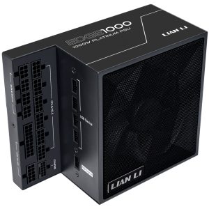 Lian Li EDGE EG1000 80 PLUS Platinum power supply, PCIe 5.1, ATX 3.1 - 1000 Watt, black : image 1