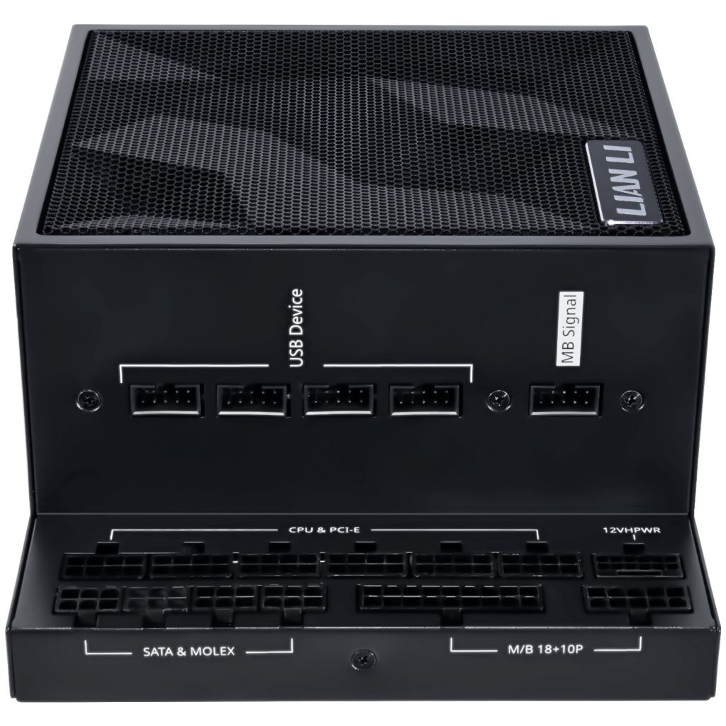 Lian Li EDGE EG1000 80 PLUS Platinum power supply, PCIe 5.1, ATX 3.1 - 1000 Watt, black : image 6