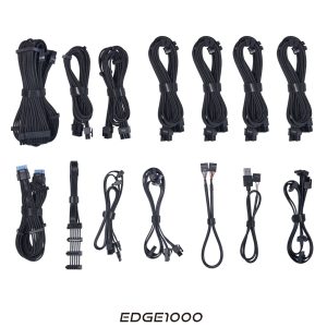 Lian Li EDGE EG1000 80 PLUS Platinum power supply, PCIe 5.1, ATX 3.1 - 1000 Watt, black : image 10