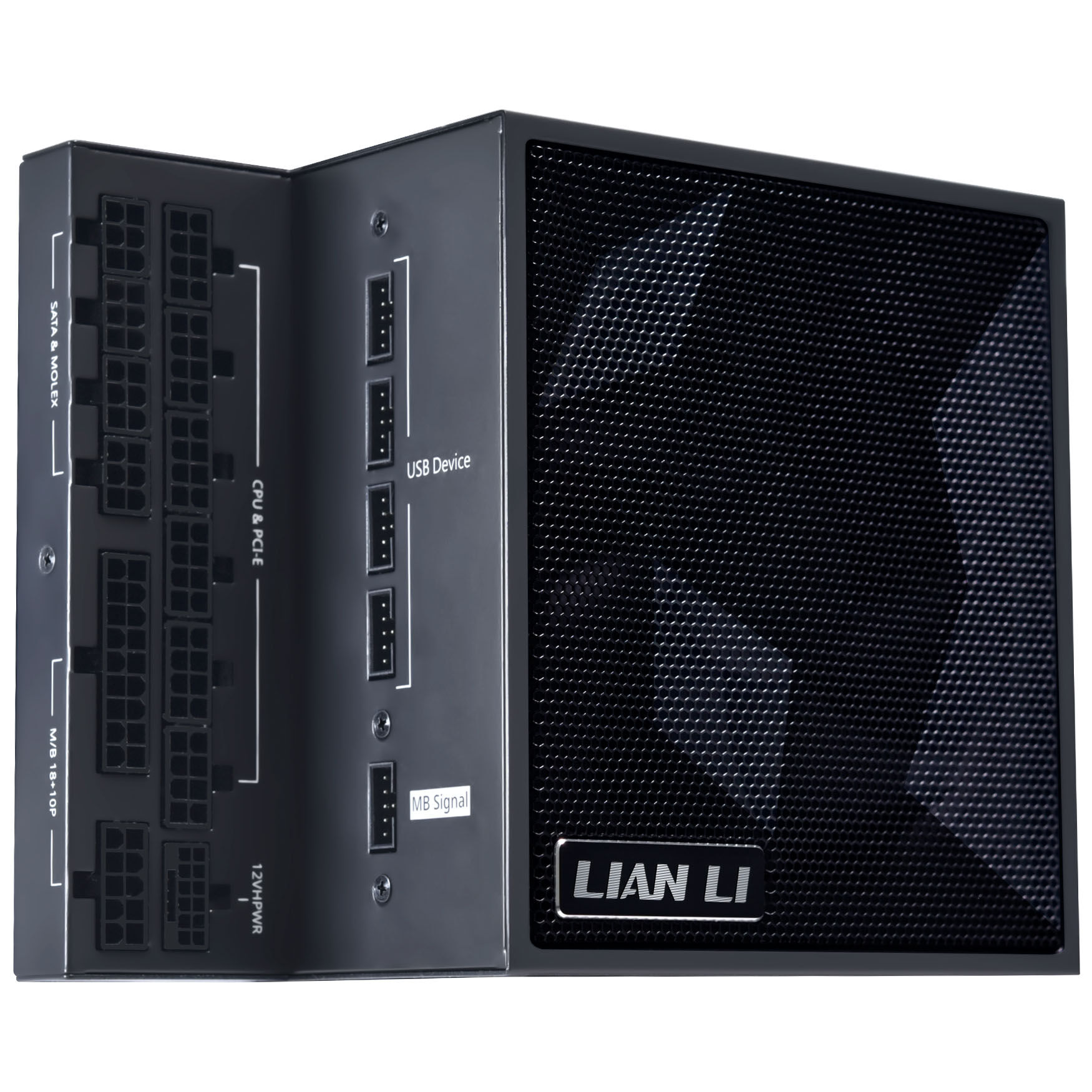 Lian Li EDGE EG1000 80 PLUS Platinum power supply, PCIe 5.1, ATX 3.1 - 1000 Watt, black : image 2