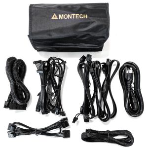 Montech Titan Gold 1000W - 80 PLUS and Cybenetics Gold, modular, PCIe 5.0 - 1000 Watt