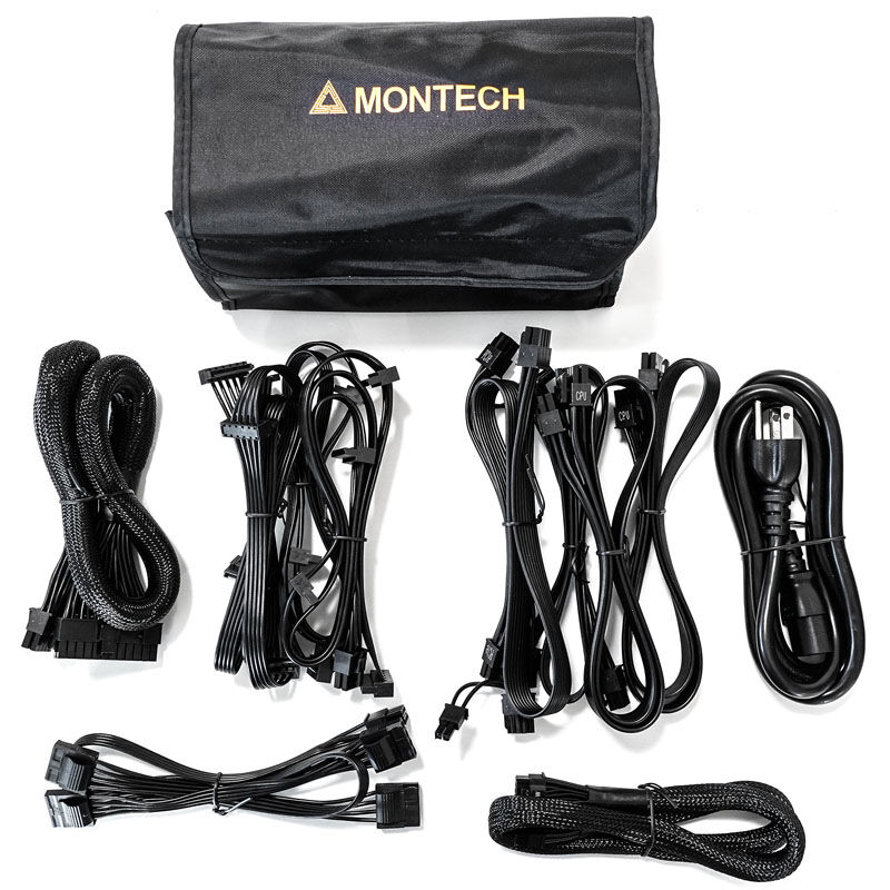 Montech Titan Gold 1000W - 80 PLUS and Cybenetics Gold, modular, PCIe 5.0 - 1000 Watt